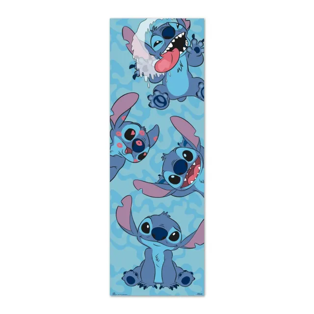 Erik Disney Stitch Türposter Kunstdruck