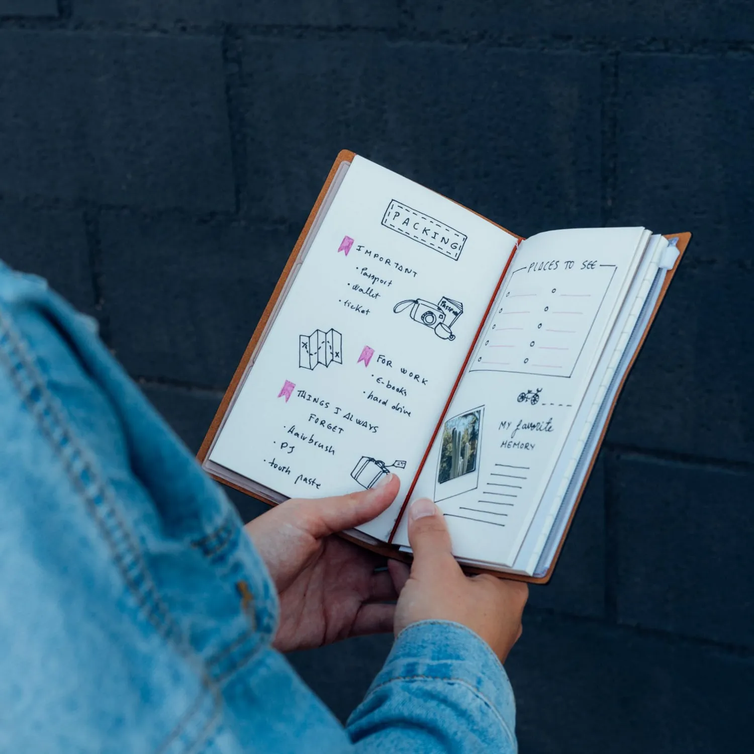 Erik Pink Floyd Notizbuch Journal Reisetagebuch Geschenk