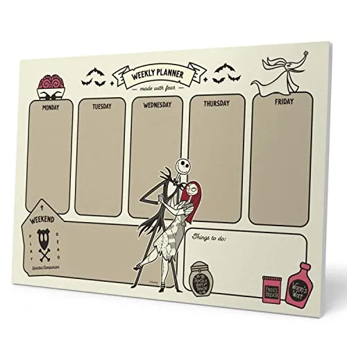Erik Nightmare Before Christmas Kalender Block A4