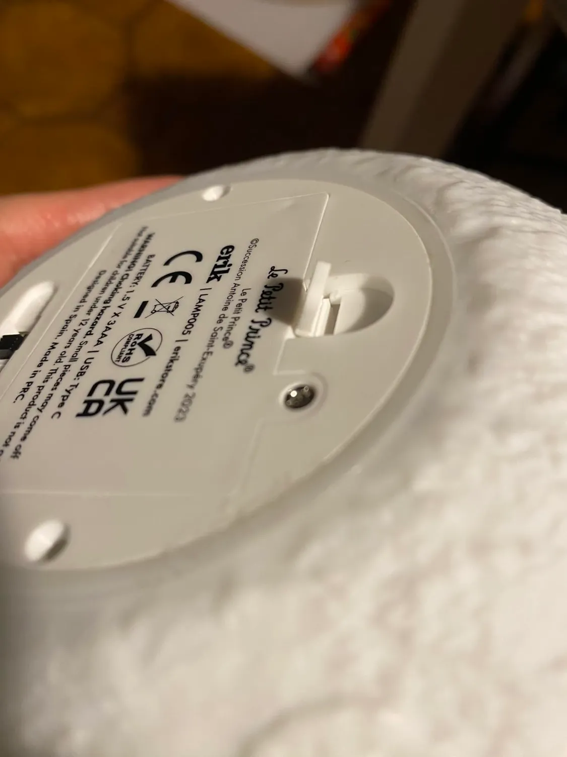 Erik LED Lampe Harz USB Batterie