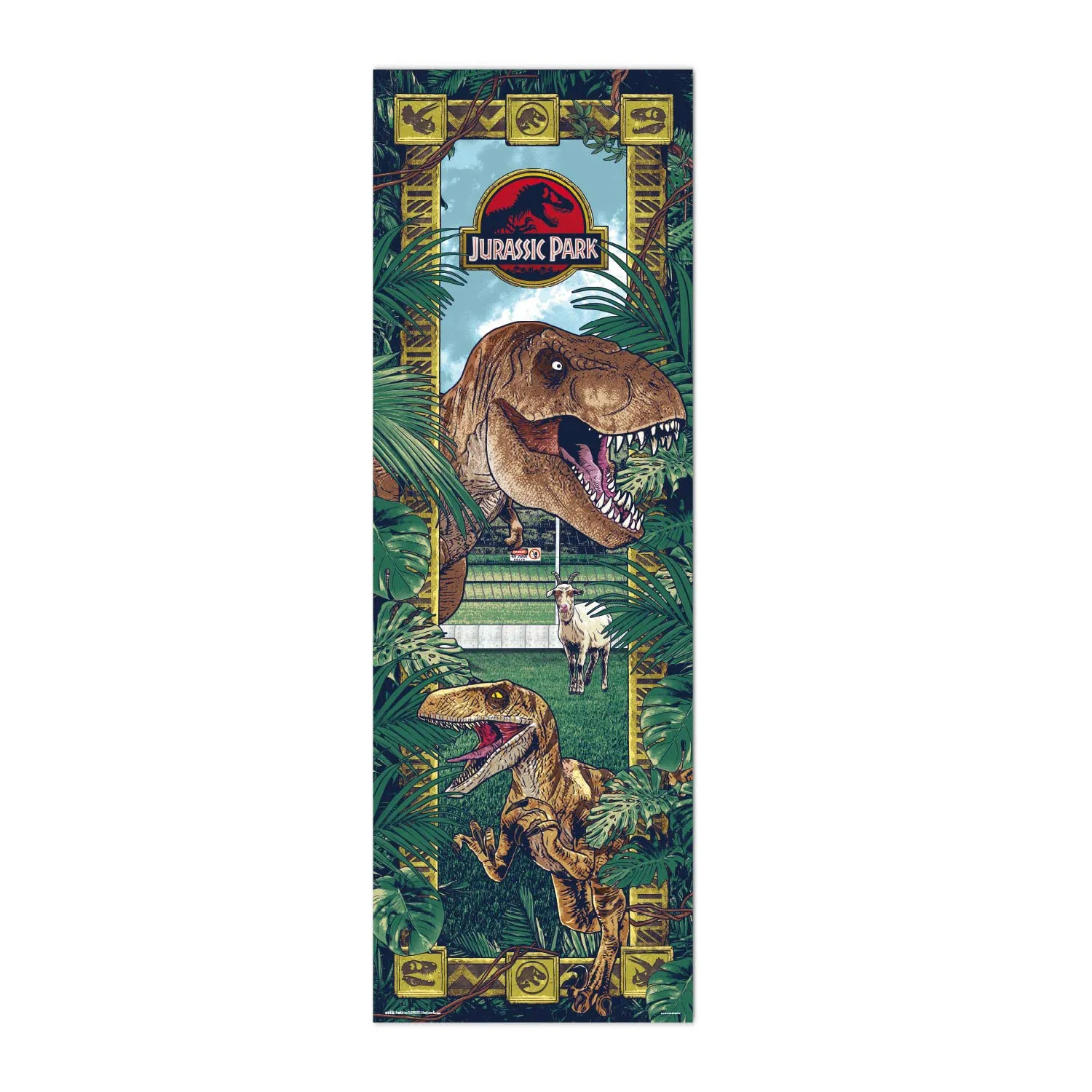 Erik Jurassic World Türposter 158x53 cm Hochglanz