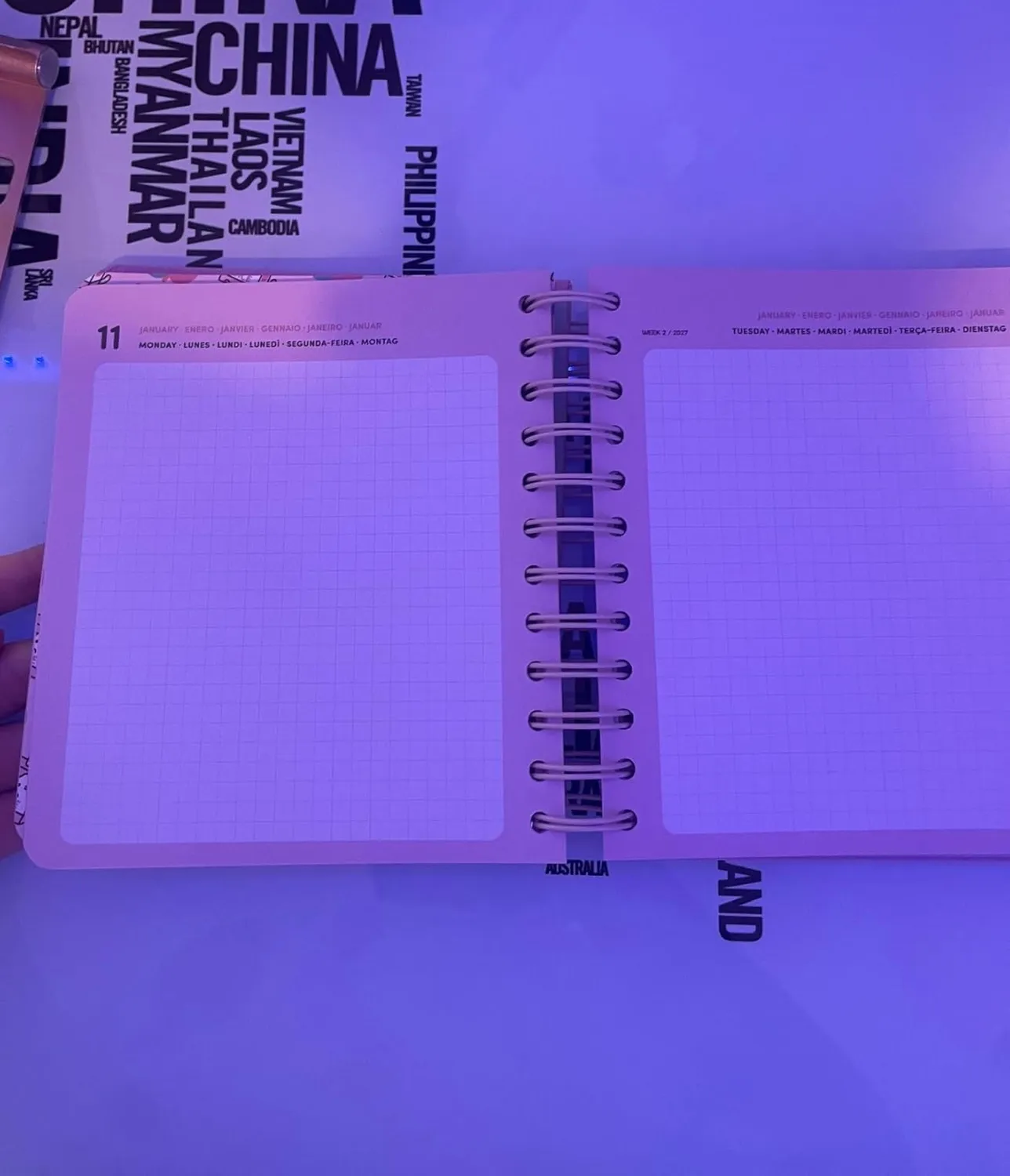 Erik Schulplaner 2026/2027 Hausaufgabenheft Ringbuch
