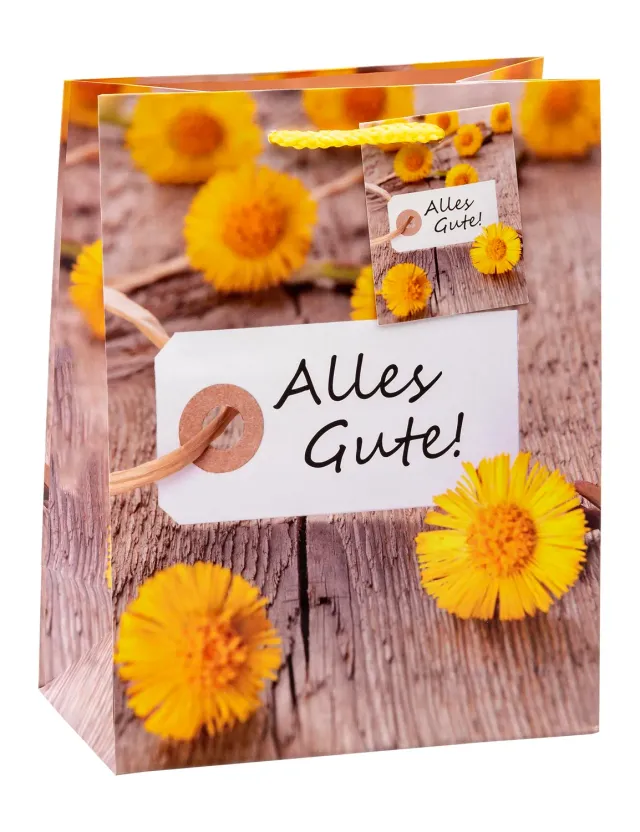 TSI Alles Gute Geschenktüten 3er-Pack mittel PP