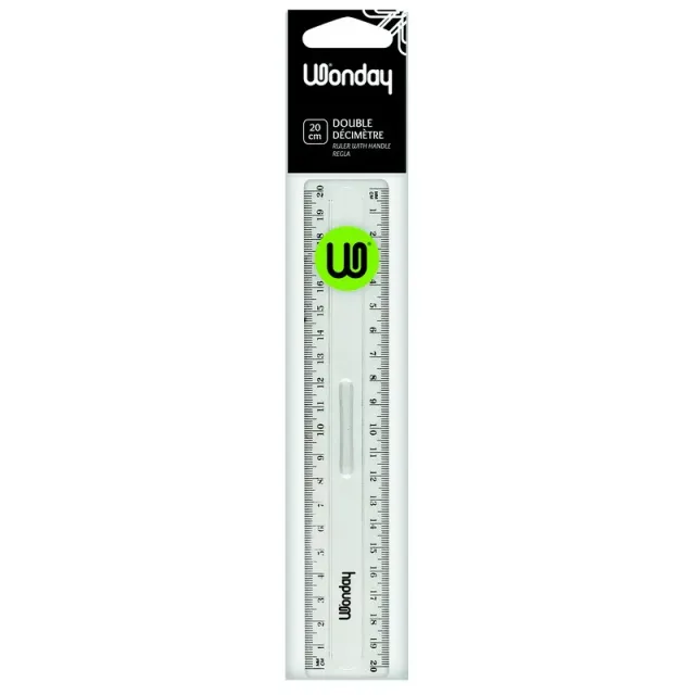 WONDAY Lineal transparent