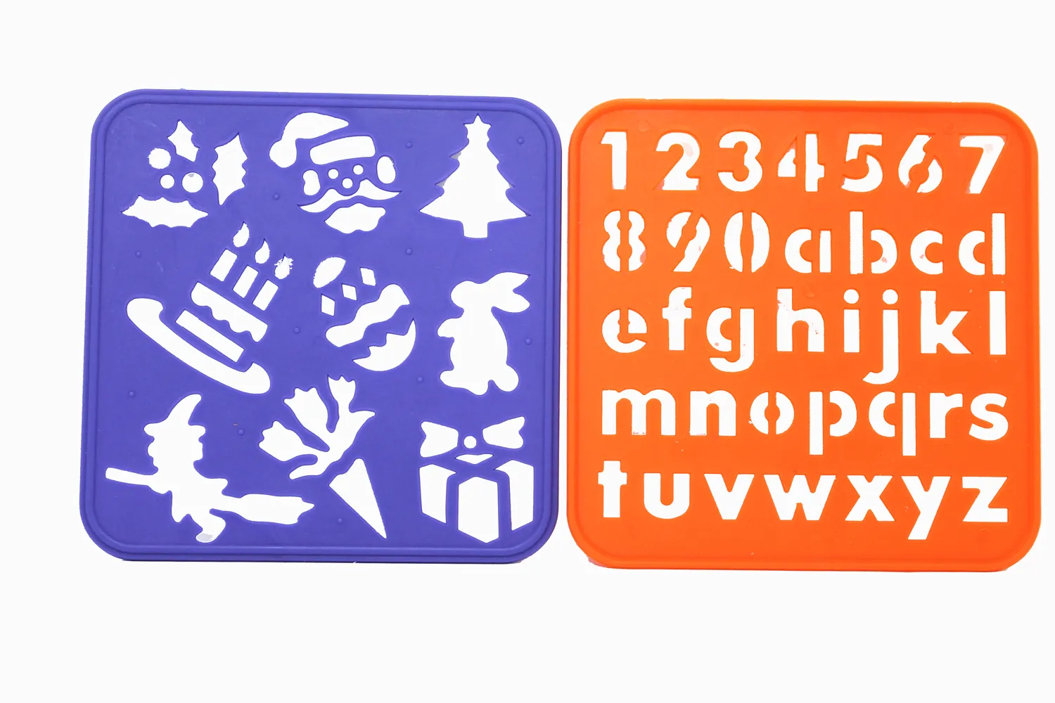 RHEITA Malschablonen-Set 15x15 cm 8 Themen für Kinder