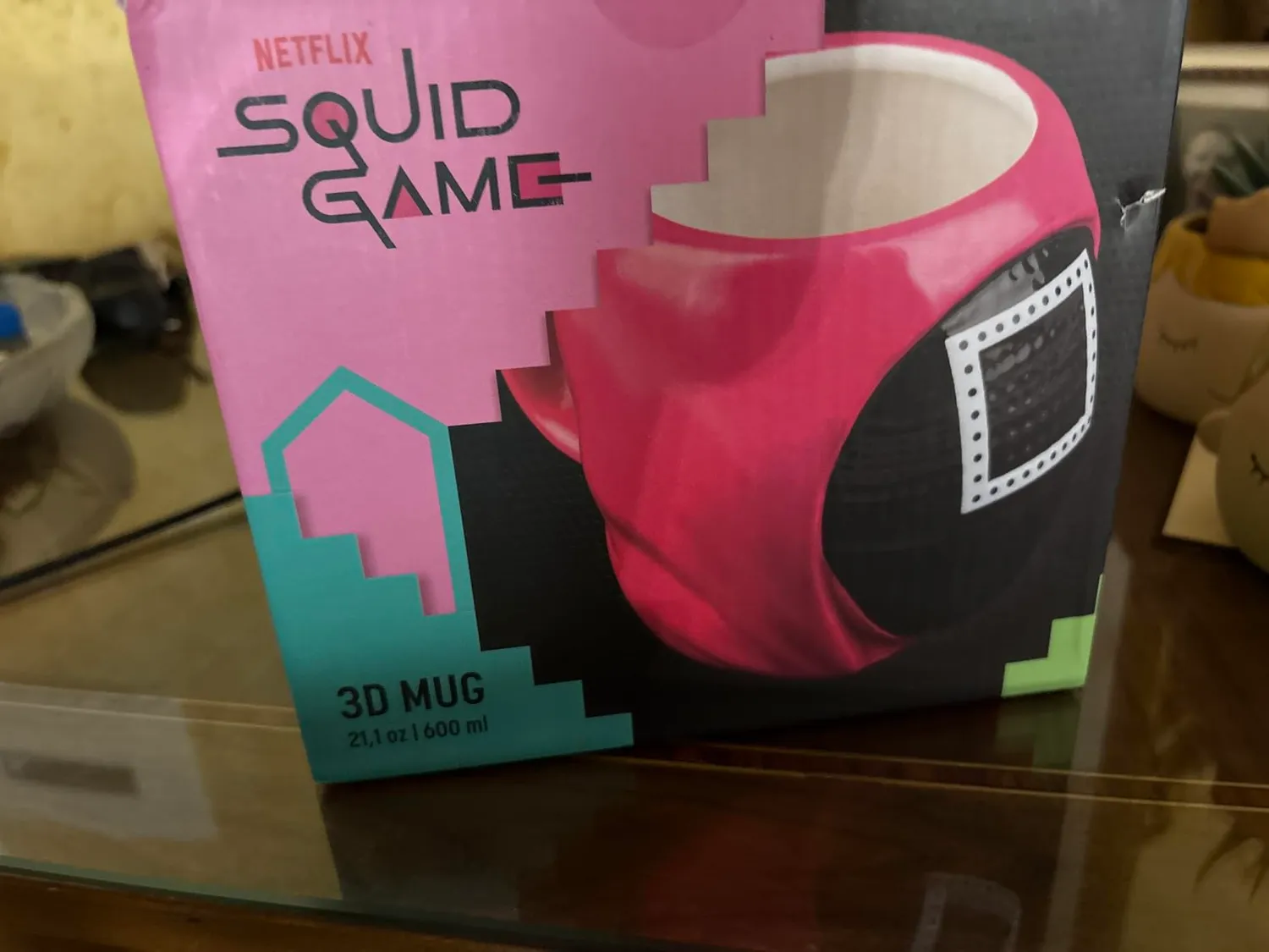 Erik Squid Game 3D Kaffeetasse 600 ml Keramik