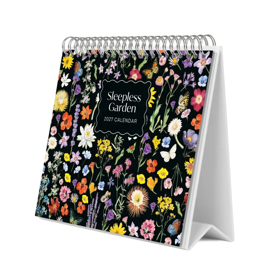 Erik Sleepless Garden Tischkalender 2027