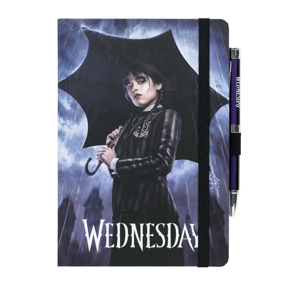 Erik Wednesday Addams Notizbuch A5 Hardcover