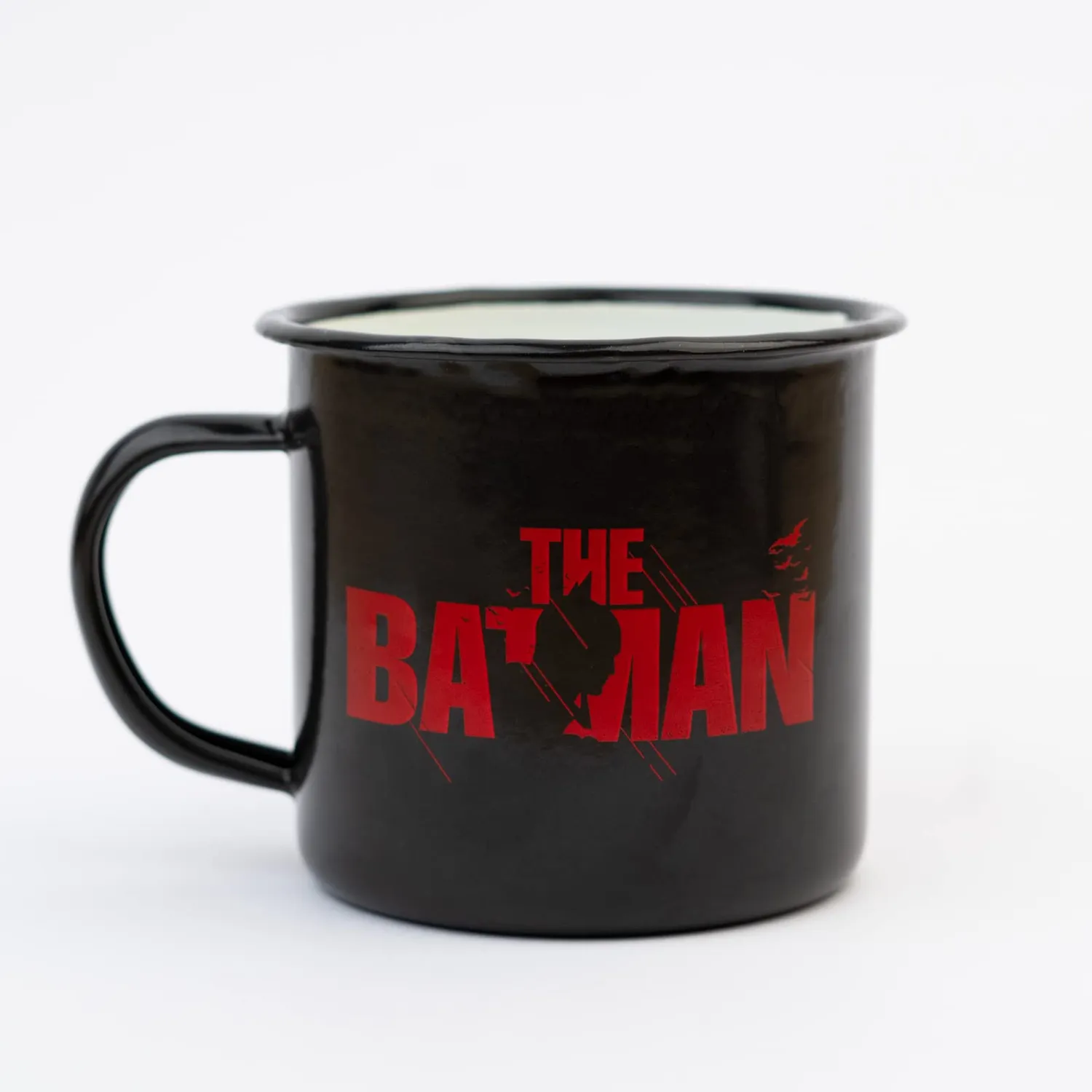 Erik Batman Tasse Metall 380 ml schwarz spülmaschinenfest