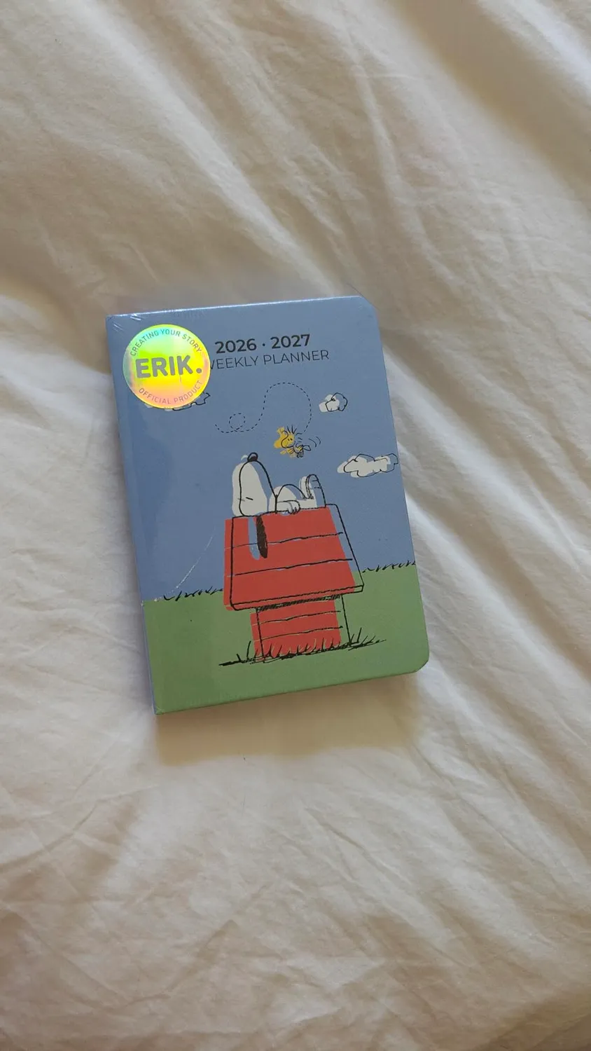Erik Peanuts Snoopy Hausaufgabenheft A6 2026-2027