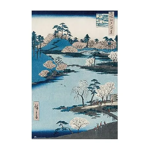 Erik Minowa Kanasugi Mikawashima Kunstdruck Poster