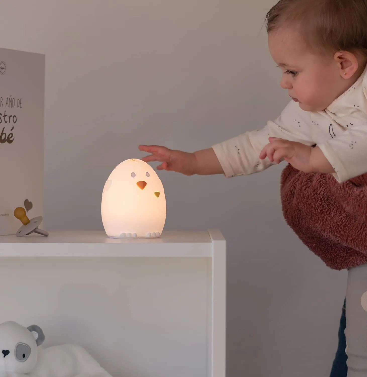 Erik Eggie Nachtlicht Touch-Lampe Kinderzimmer warmes Licht
