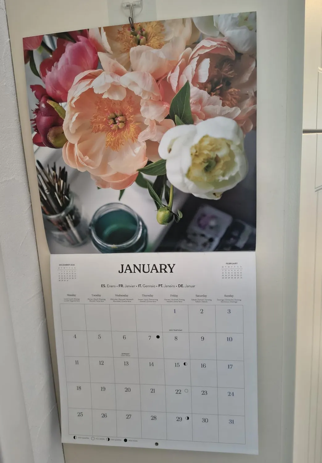 Erik Sleepless Garden Tischkalender 2027