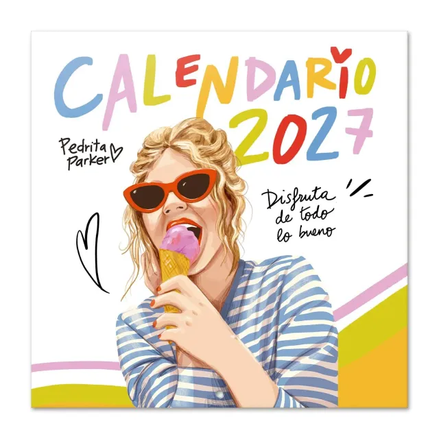 Erik Pedrita Parker Wandkalender 2027 Familienkalender