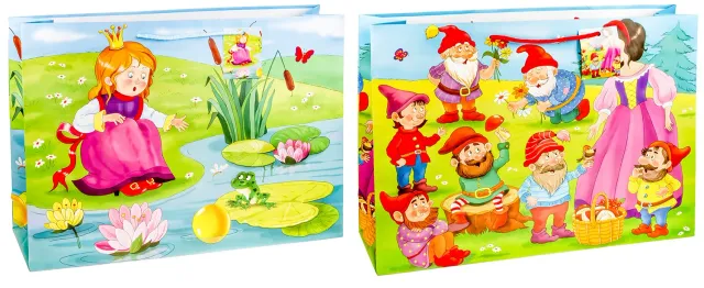 TSI Märchen 82272 Geschenktüten 12er Pack reißfest