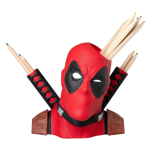 Erik Marvel Deadpool Stiftehalter 18x16x16 Harz