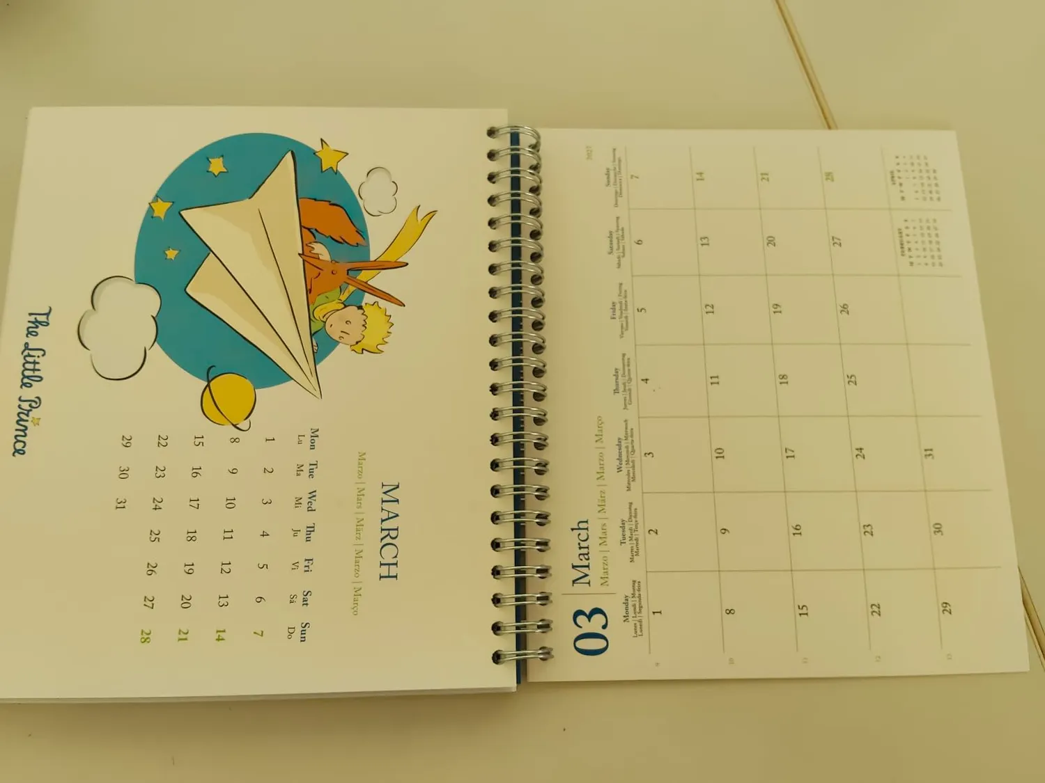Erik Tischkalender 2027 Wire-O
