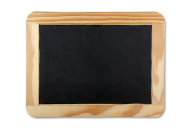 Rheita Standard Schiefertafel 24x19 cm mit Holzrahmen