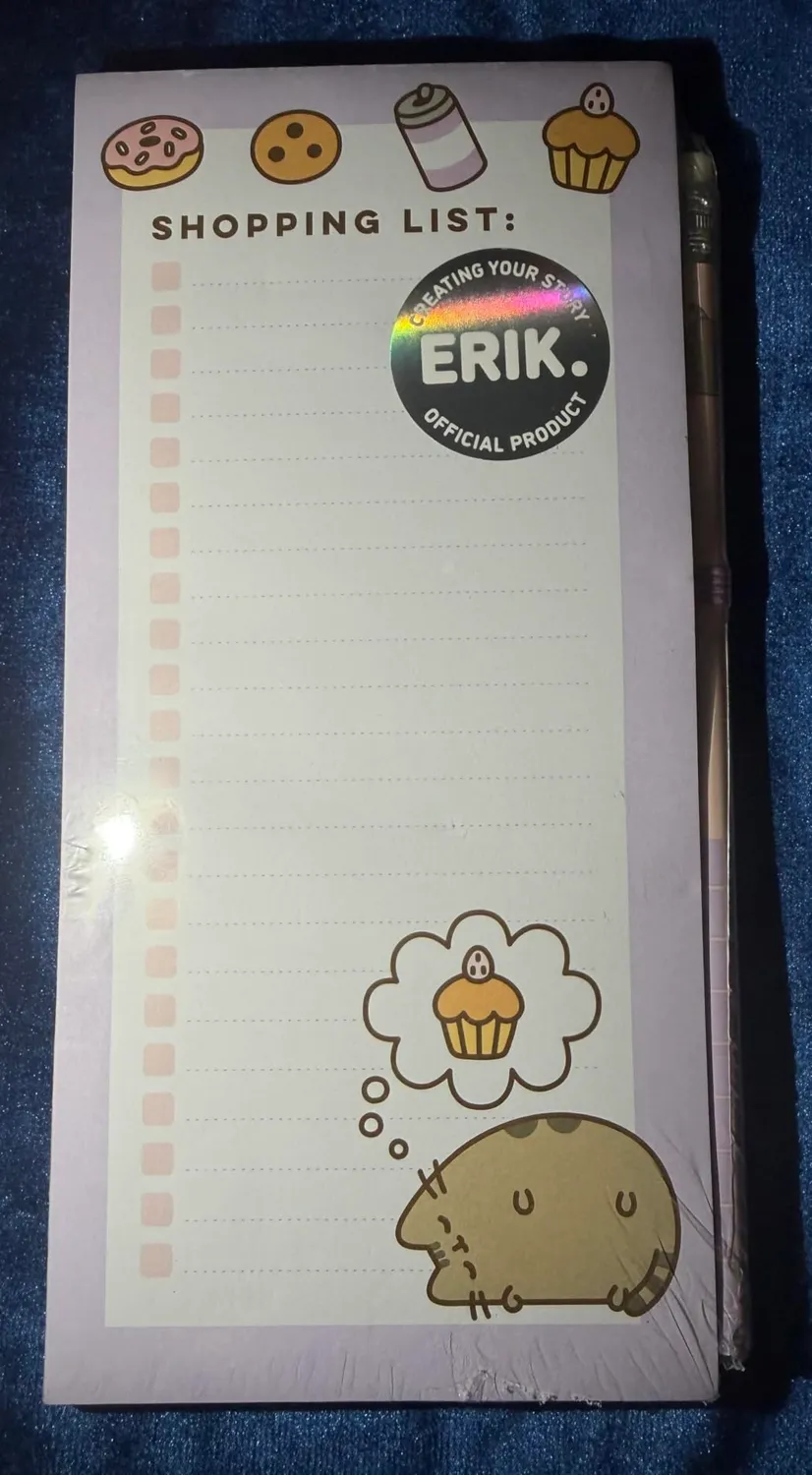 Erik Pusheen Moments Notizblock magnetisch 10x21cm 65 Blatt