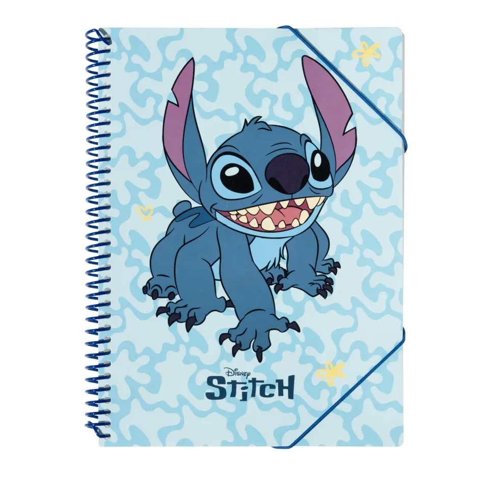 Erik Disney Stitch Ordner A4 mit 30 Folien offiziell