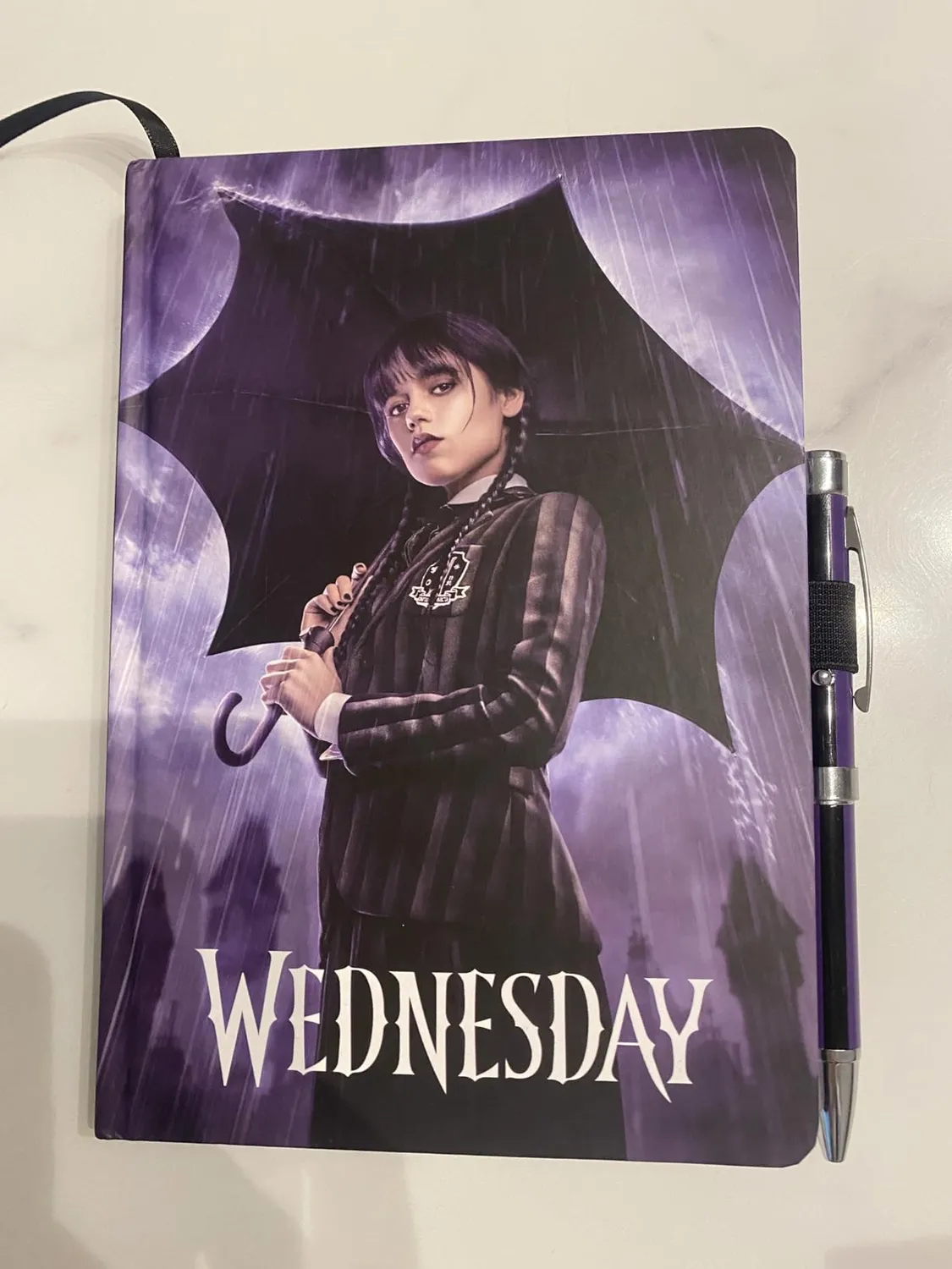 Erik Wednesday Addams Notizbuch A5 Hardcover