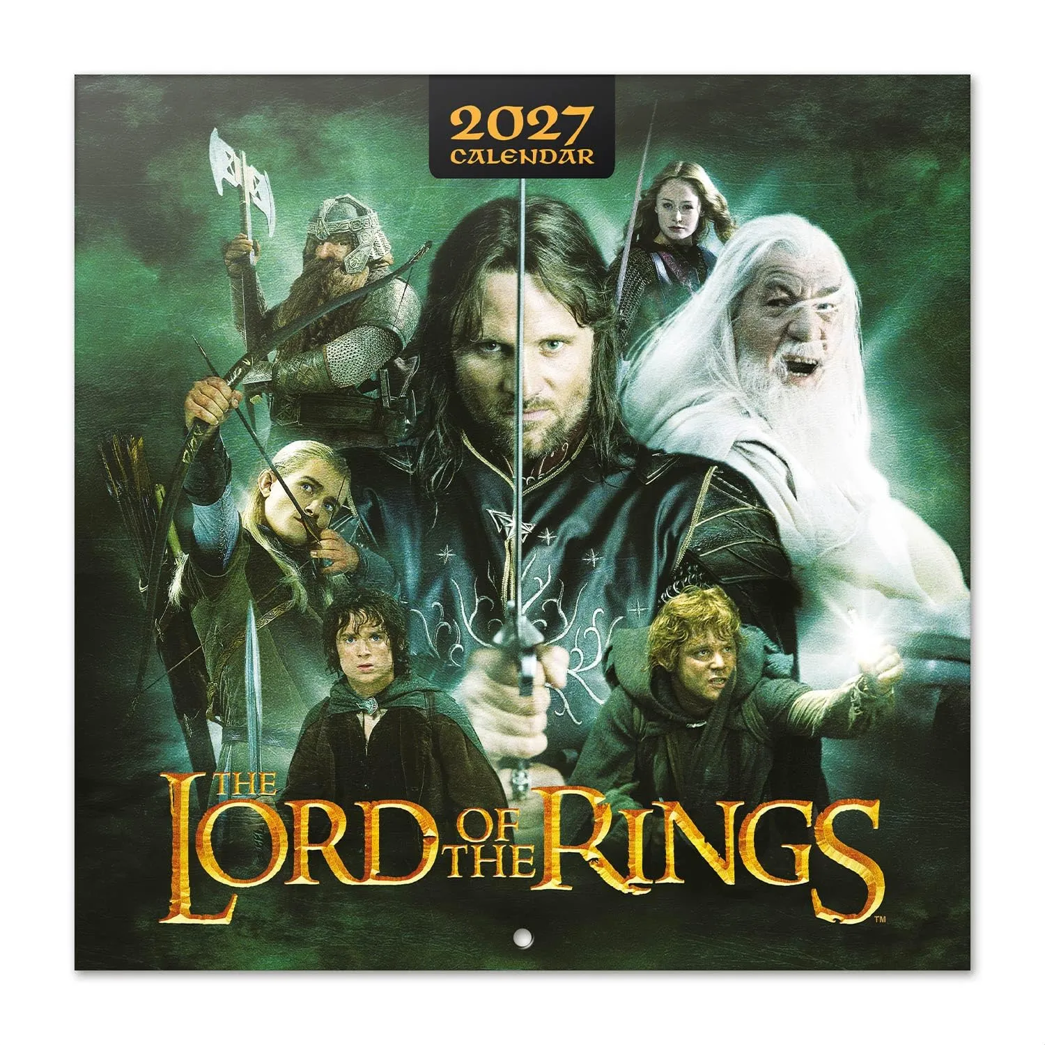 Erik Wandkalender 2027 30x30 mit Poster