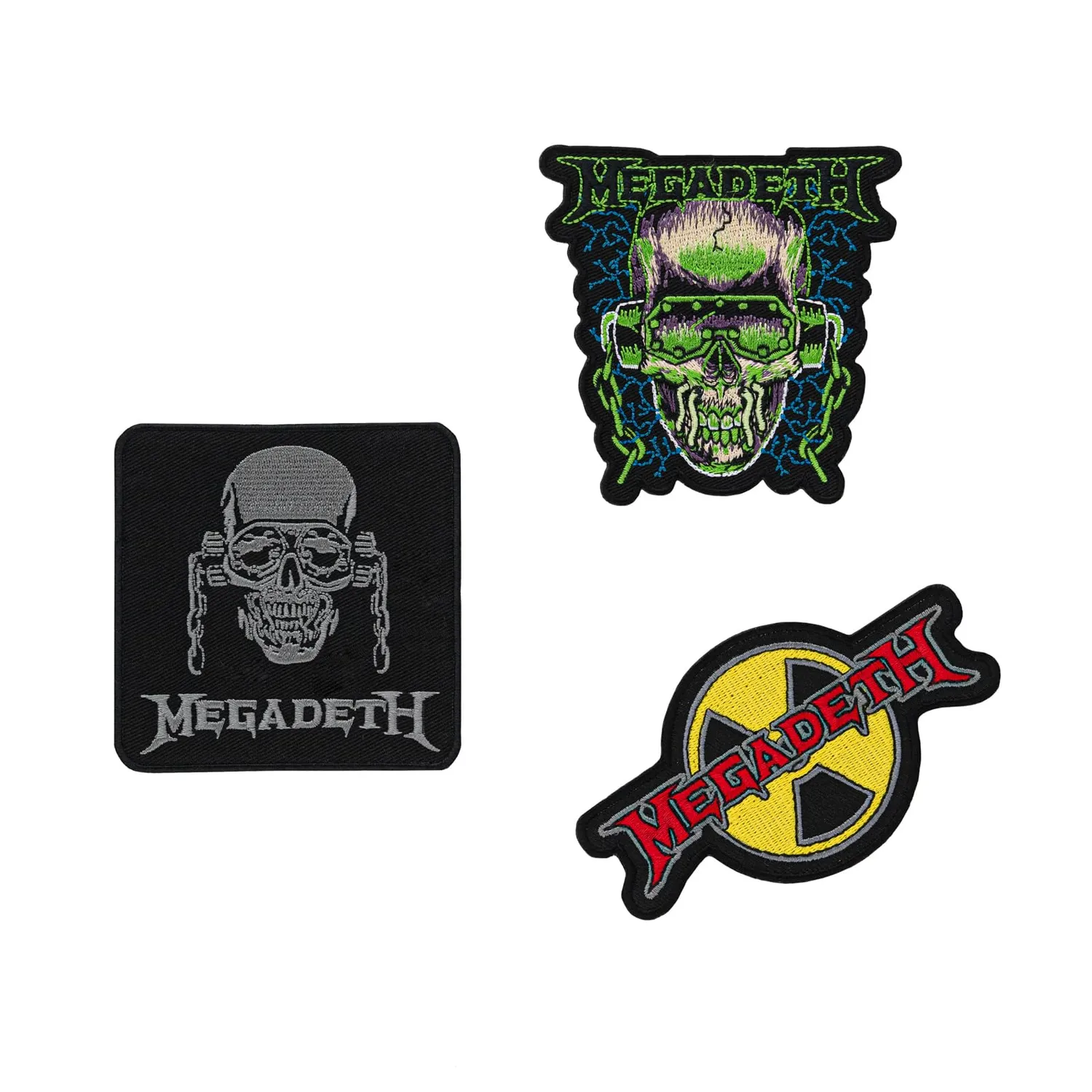 Erik Guns N Roses Patches 3er-Set gestickt