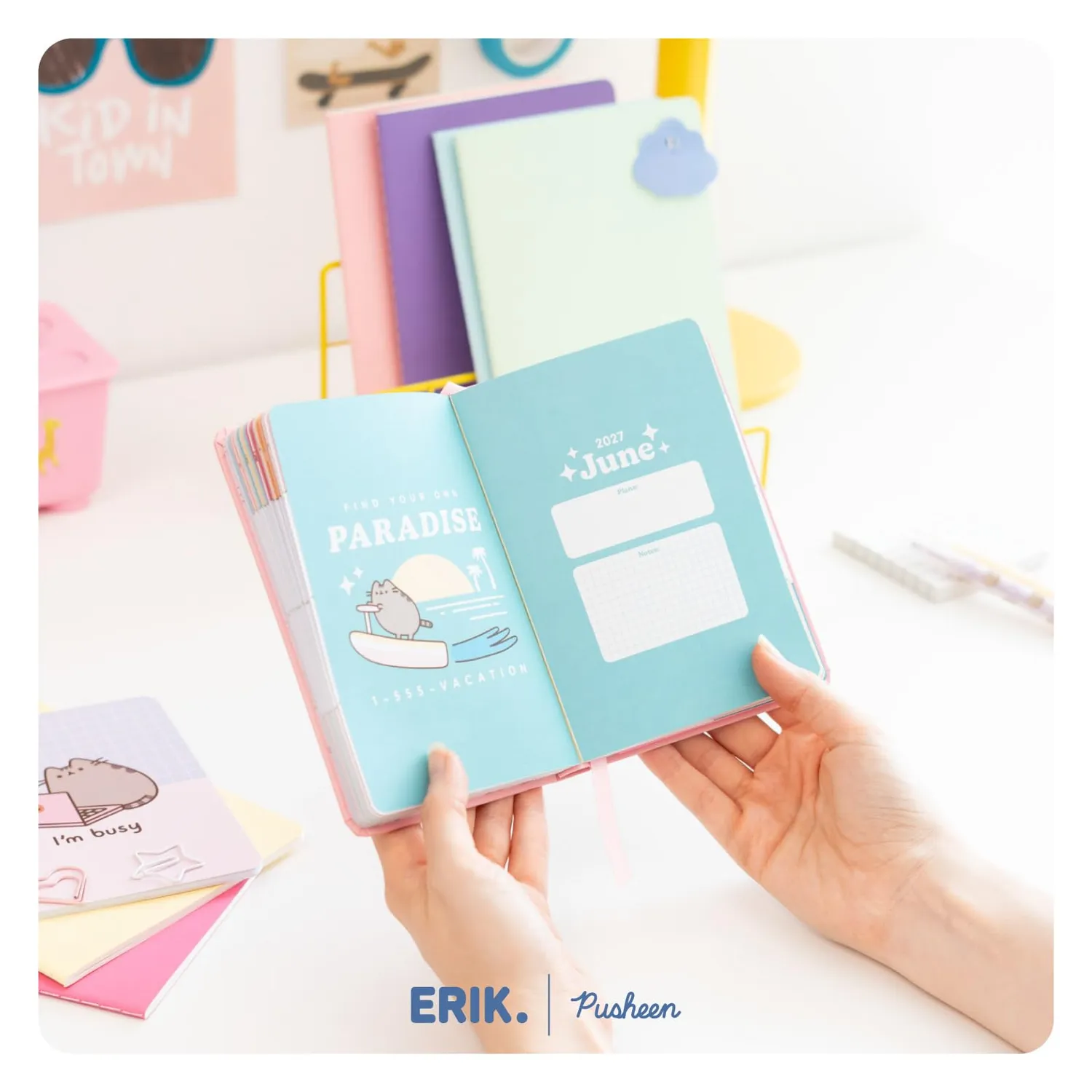 Erik Schulplaner 2026 2027 Kalender A6