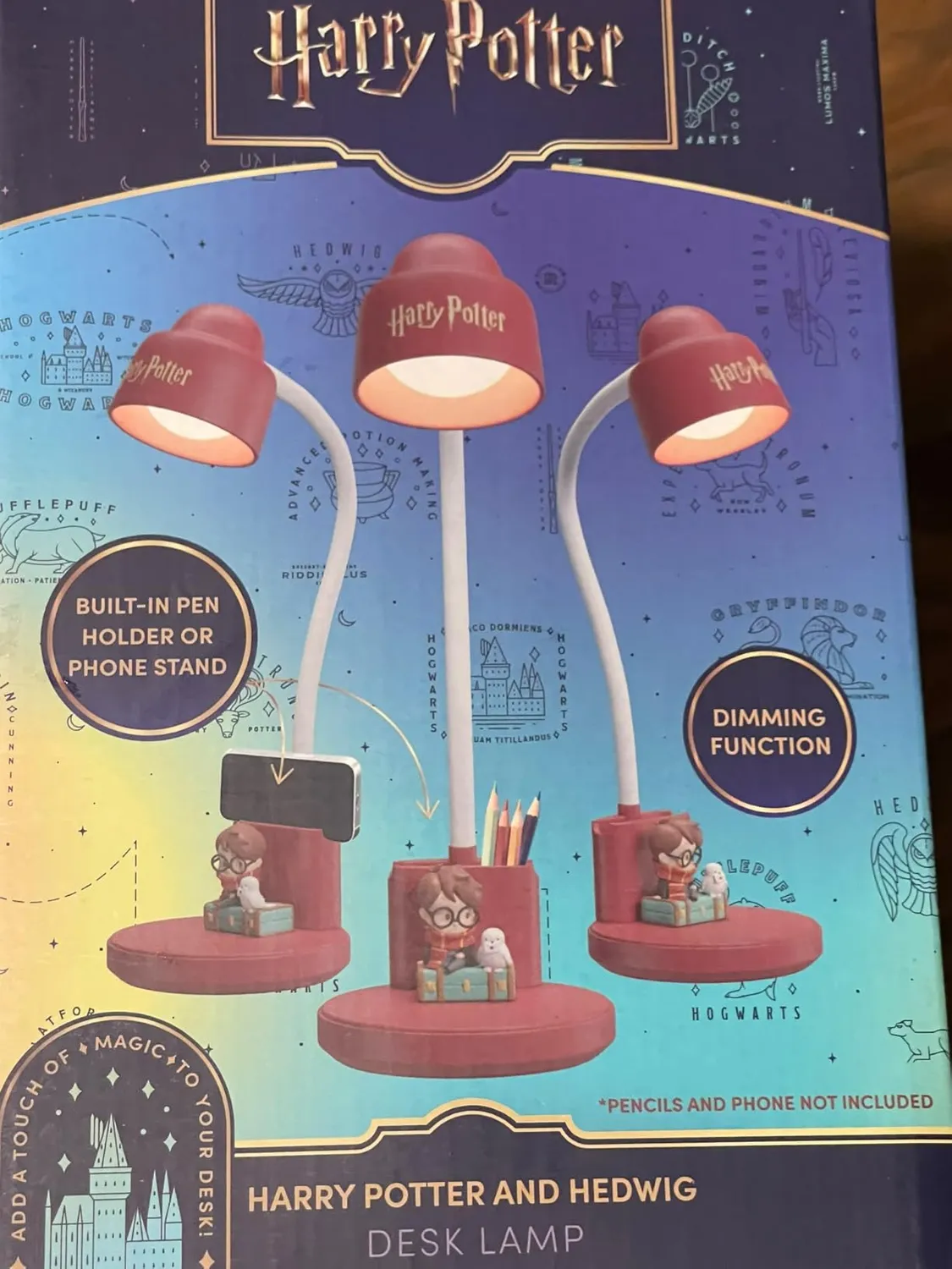 Erik LED-Tischlampe mit Stiftehalter