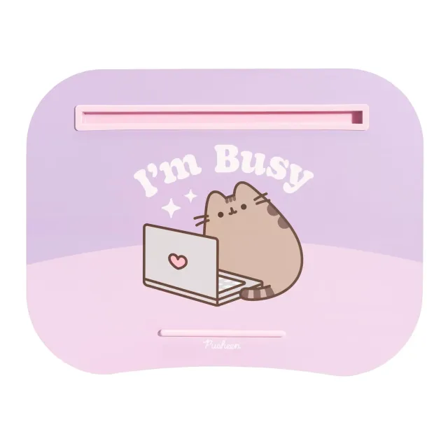 Erik Pusheen Laptopkissen 34 x 44 cm rosa ergonomisch