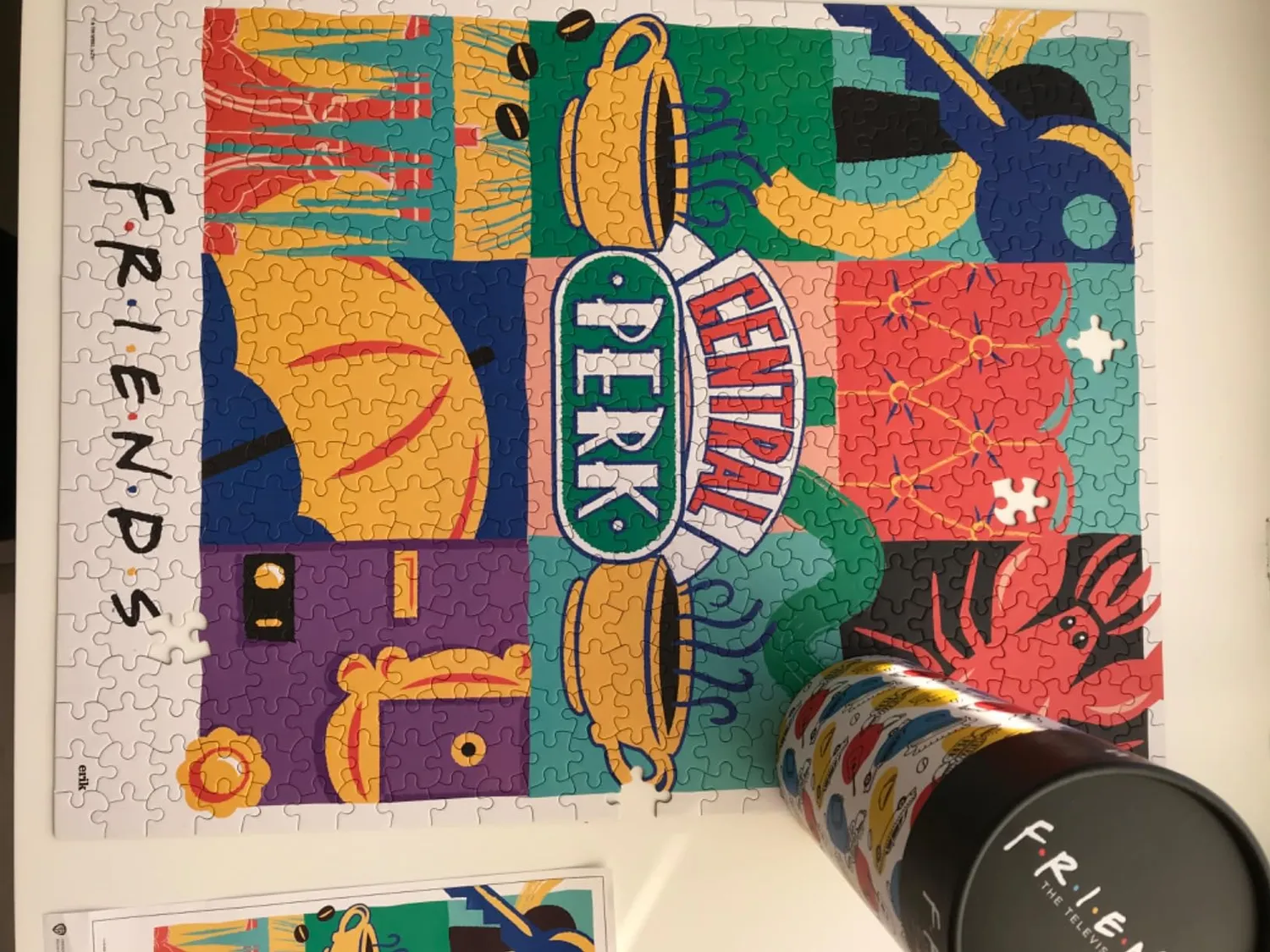 Erik Friends Central Perk Puzzle offiziell lizenziert