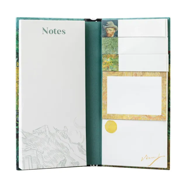 Erik Van Gogh Museum Notizzettel-Buch 8x17cm Haftnotizen