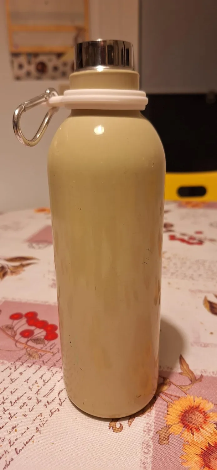 Erik Trinkflasche Glas 500 ml mit Hülle