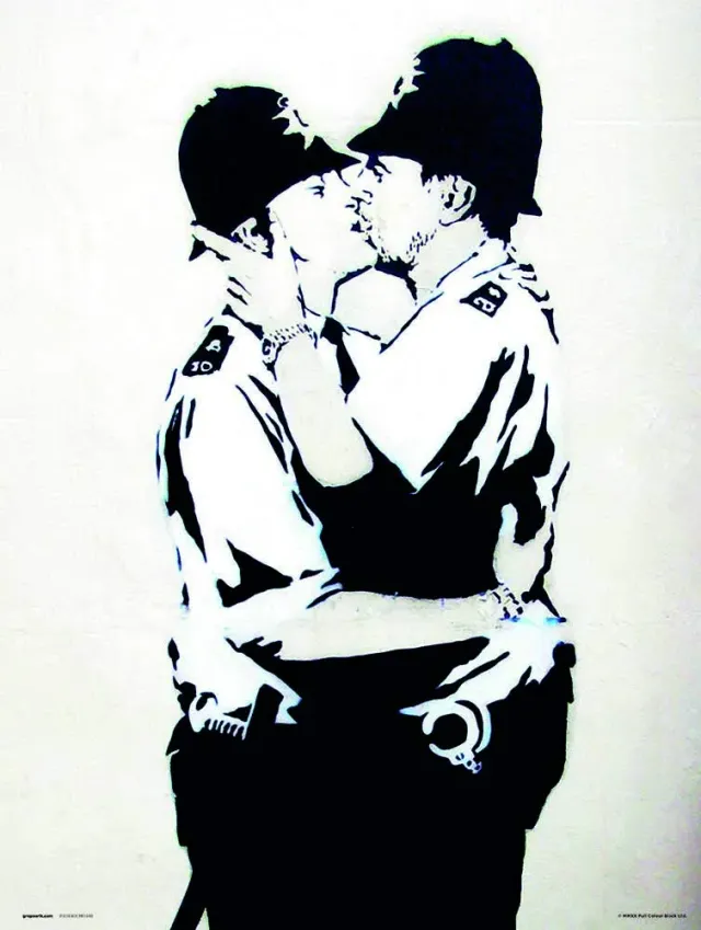 Erik Brandalised Kunstdruck 30x40 cm Hochglanz