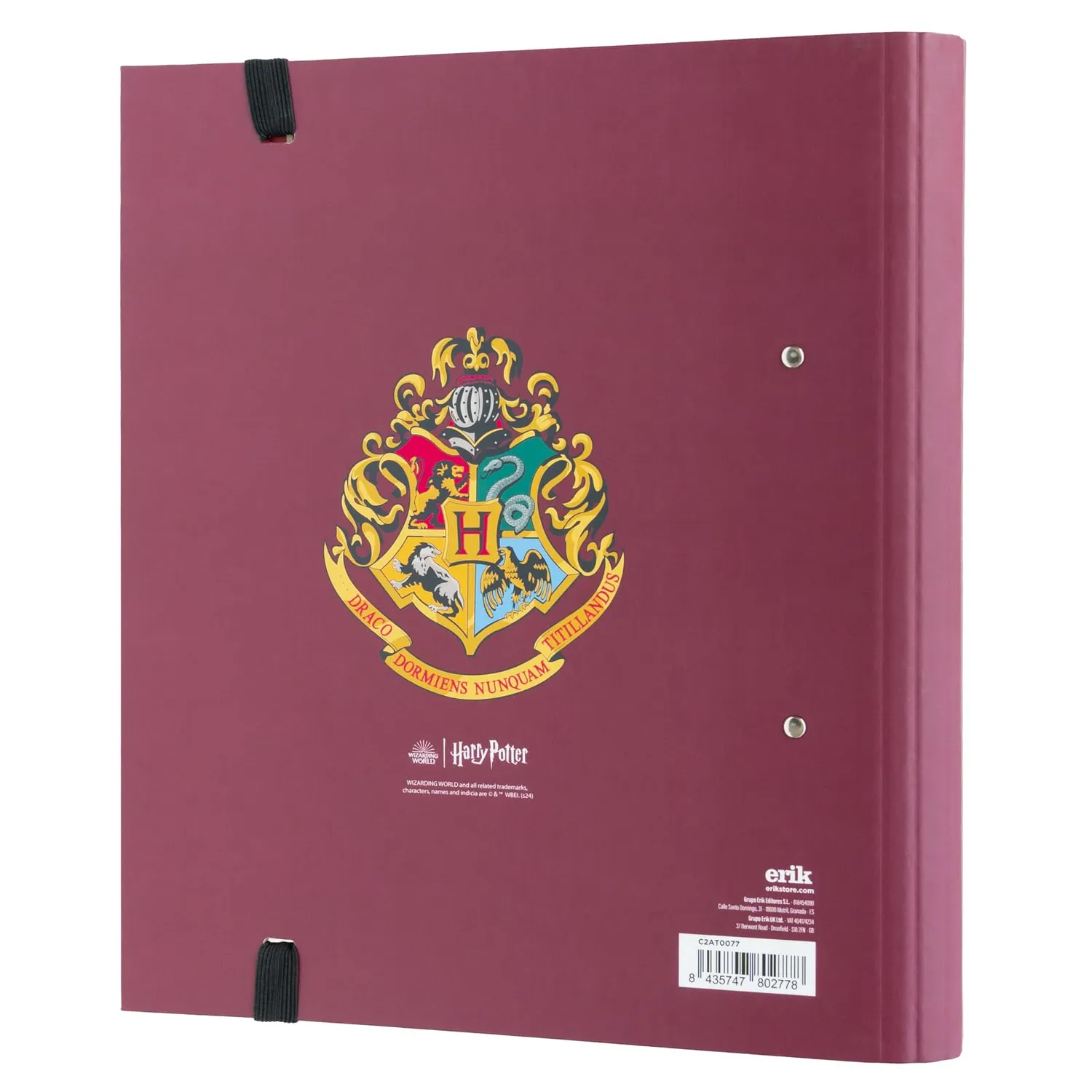 Erik Harry Potter Gleis 9 3/4 Ringordner A4 schmal hellblau