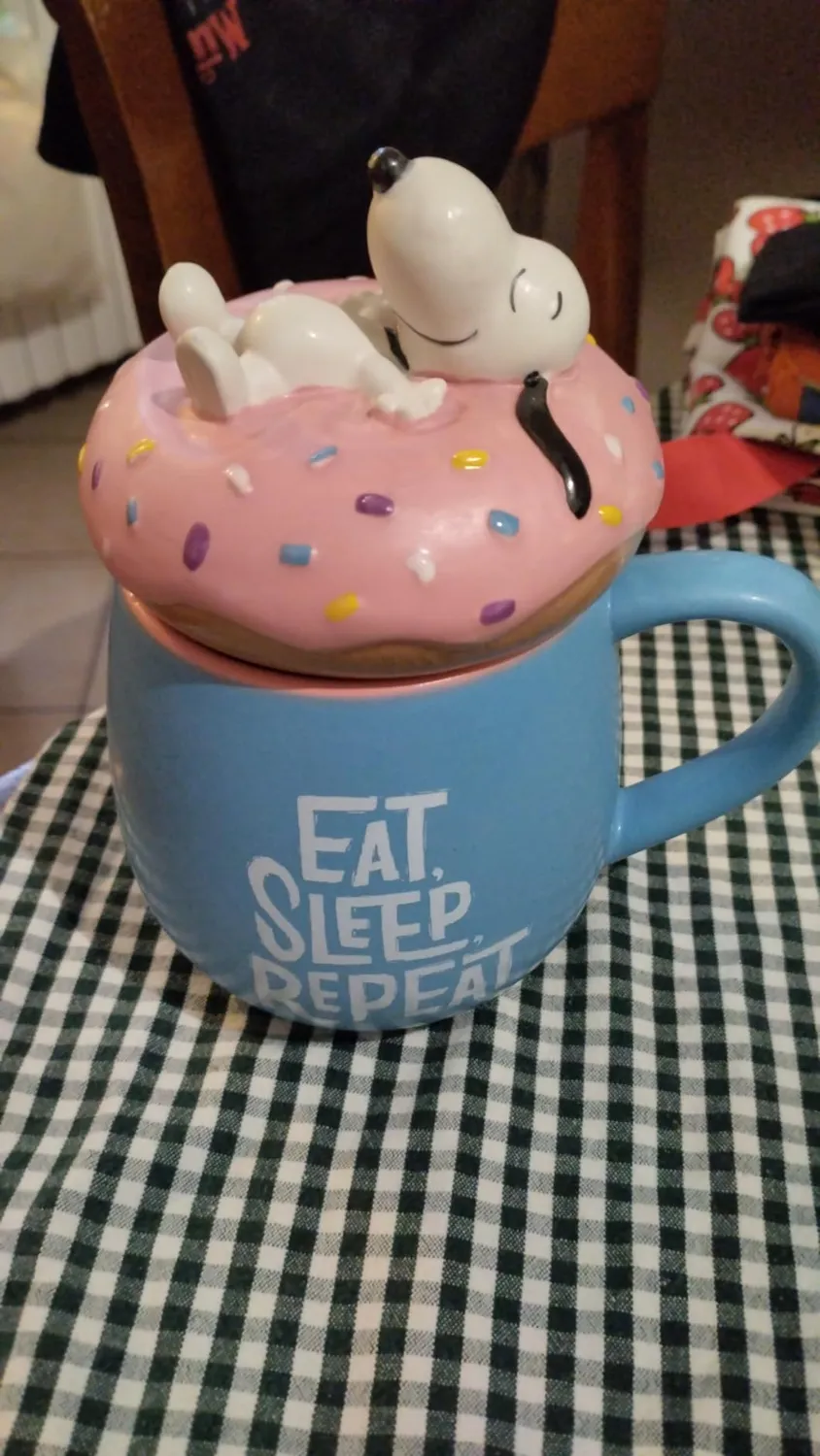 Erik 3D Tasse Kaffeebecher mit Deckel