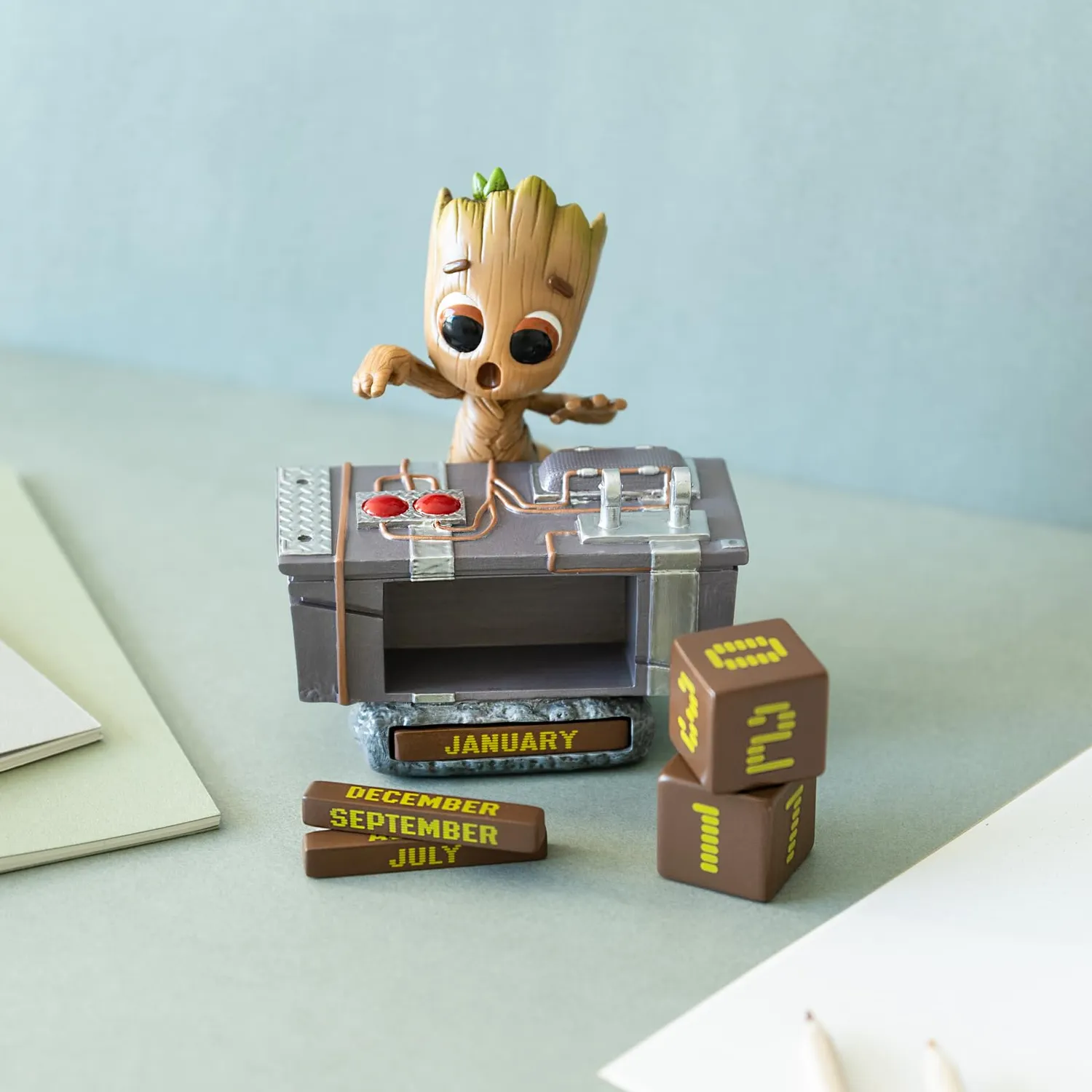 Erik Marvel Groot Ewiger Kalender 3D-Figur Harz