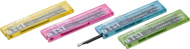 TSI 37400 Bleistiftminen 0,5 mm HB 40 Stück 60 mm