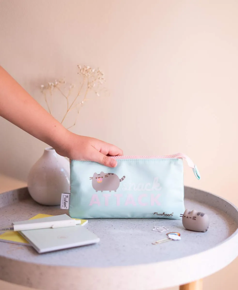 Erik Pusheen Rose Federmäppchen 21,5 cm 3fach