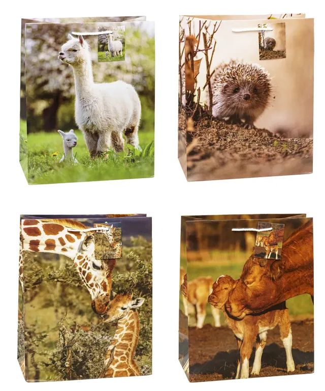 TSI Tierkinder Geschenktüten 12er Pack