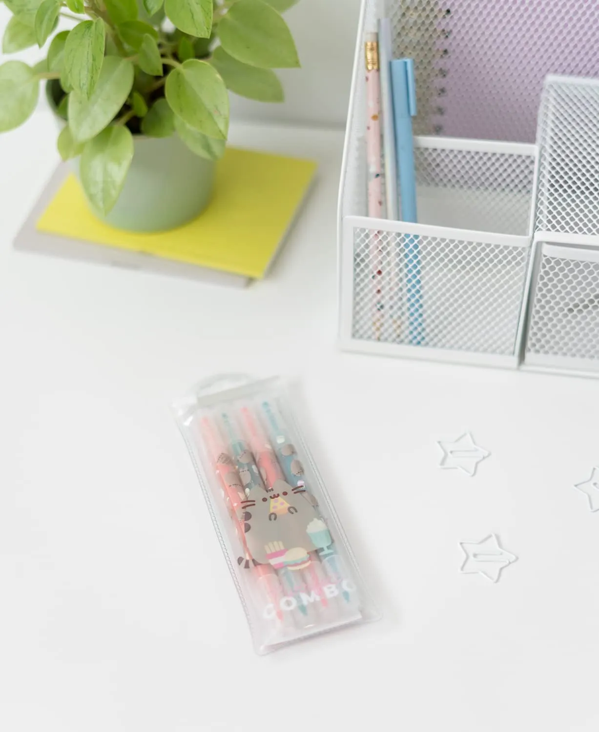 Erik Pusheen Foodie Textmarker 4er pastell Dualspitze