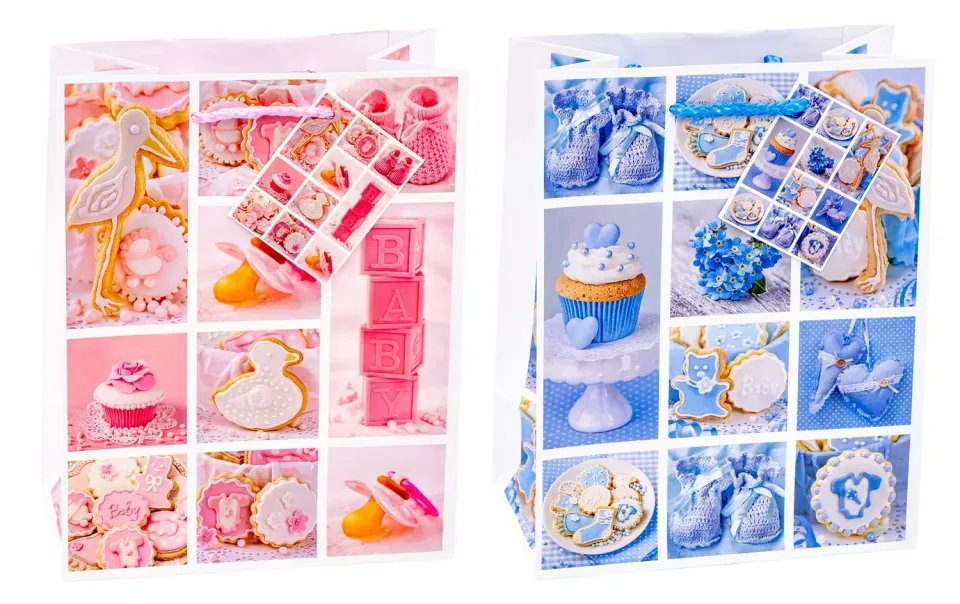 TSI Baby Geschenktüten mittel 12er Pack nassfest