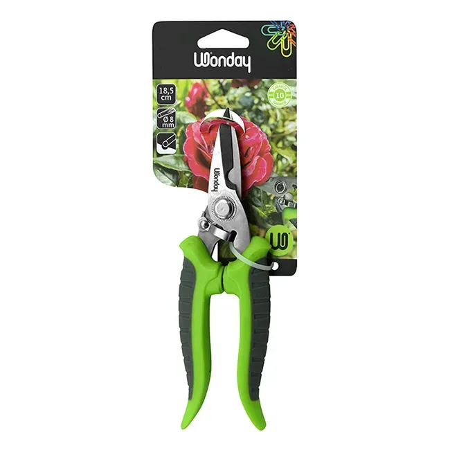 WONDAY Blumenschere microverzahnte Klinge