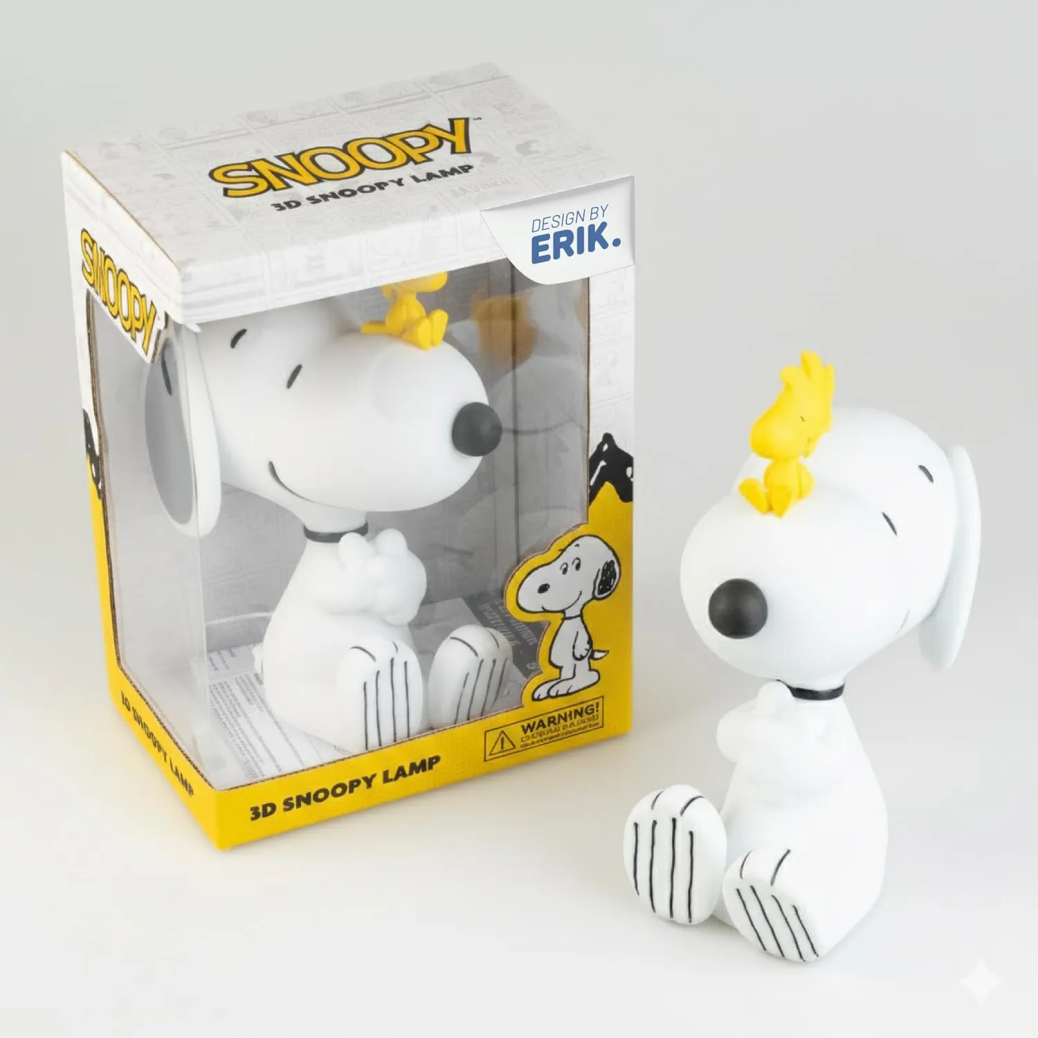 Erik Peanuts Snoopy LED Lampe Nachtlicht Kunstharz