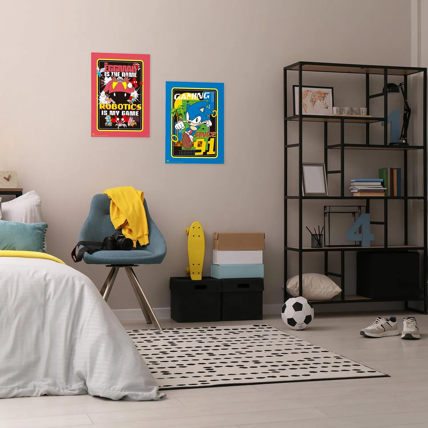 Erik Sonic Poster 2er-Set 38x52 cm Kunstdruck