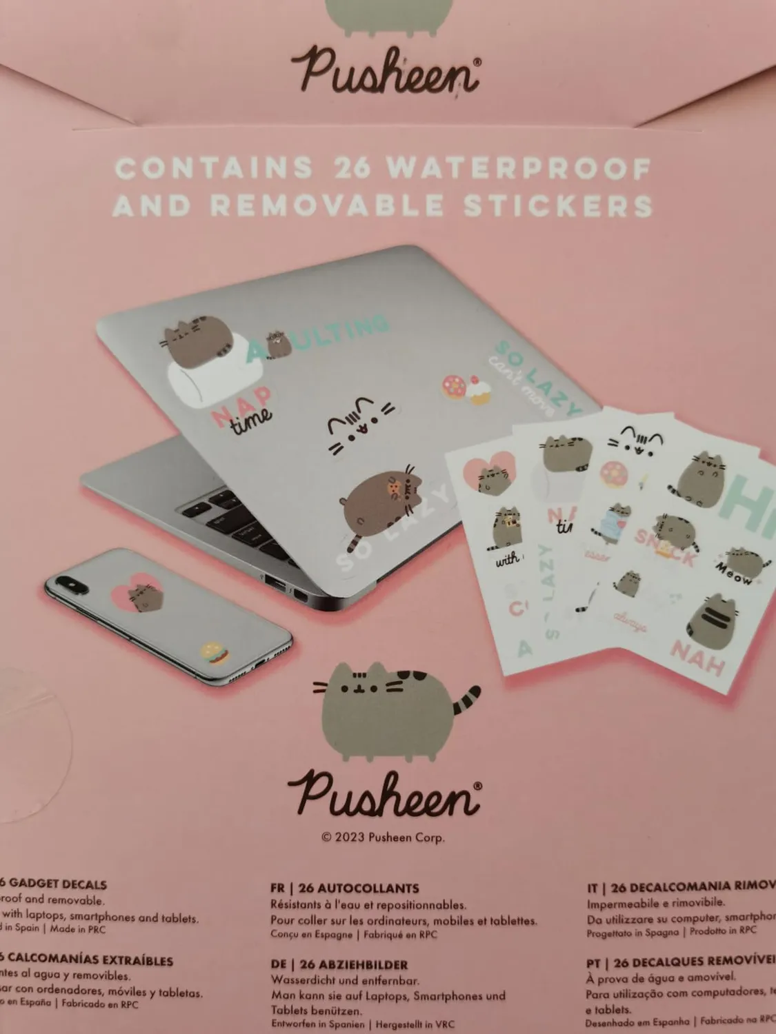 Erik Gadget Decals Sticker wasserfest wiederverwendbar