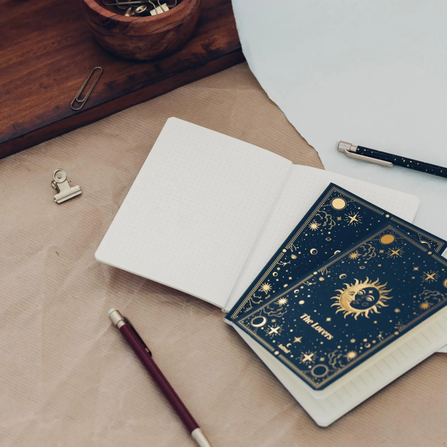 Erik Astral Notizbücher A6 3er Pack liniert dotted blanko