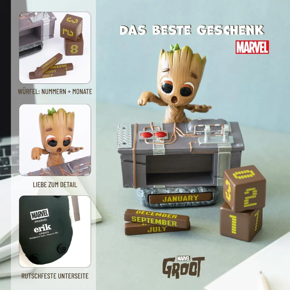 Erik Marvel Groot Ewiger Kalender 3D-Figur Harz