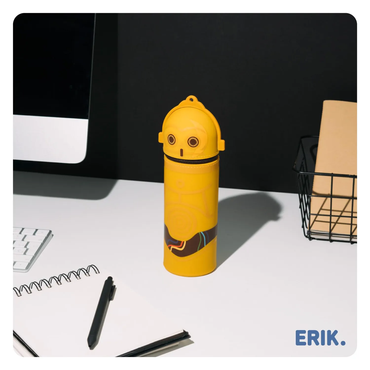 Erik Star Wars Federmäppchen Silikon rund
