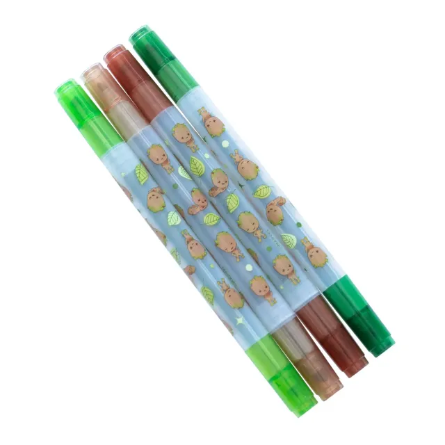 Erik Marvel Groot Textmarker Set 4er Pastell